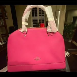 Brand new with tags Fuchsia / hot pink Coach purse
